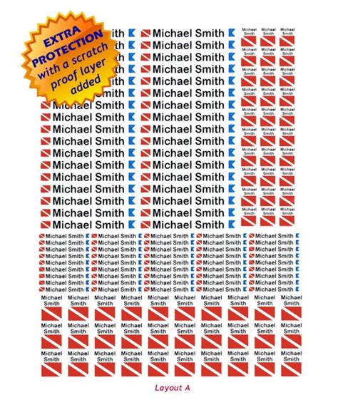 3m waterproof labels.